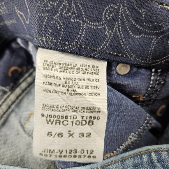 Wrangler Jeans Womens 6x32 Blue Cash Ultimate Riding Bootcut Denim - Picture 4 of 16